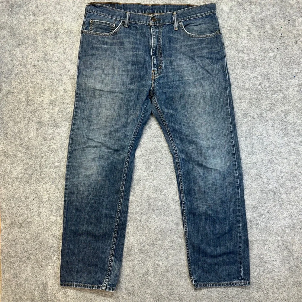 Lot of 4 Levis 505 Straight Jeans Men's 38x32 Blue Work Pants